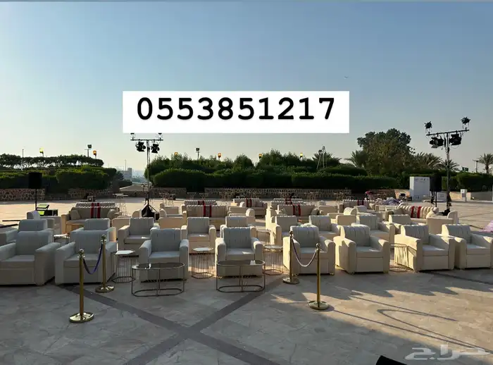 تاجير مكيفات كنب كراسي كوشة ستائر طاولات تنسيق ورد كنب جلد 21