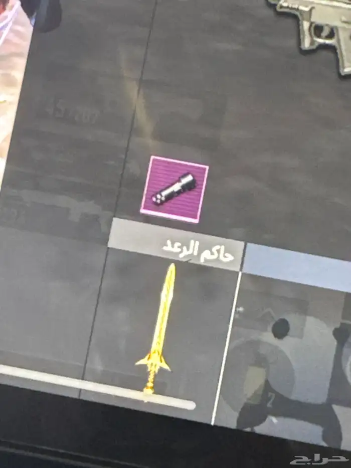 سيف حاكم الرعد ببجي 0