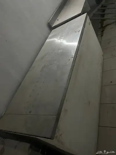 للبيع فريزر كبير وغطاه ستيل 0