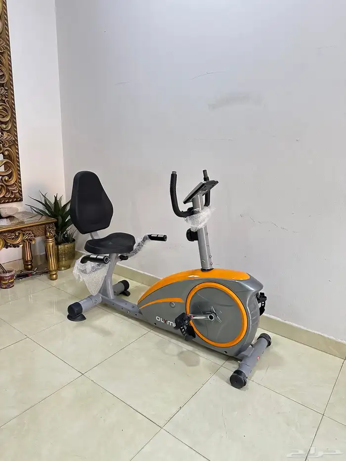 جهاز سيكل ثابت كرسي كبير ومسند للظهر للبيع 2
