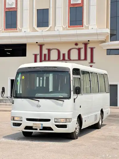 باص كوستر نيسان 30 راكب ديزل مخزن 22