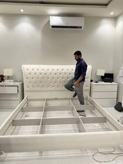 سرير كنج 200X200 من هوم سنتر 11