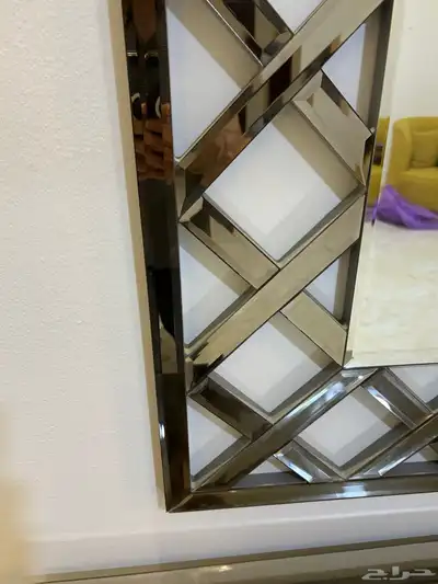 House hold item- Mirror console  mattress  sofa chairs 2