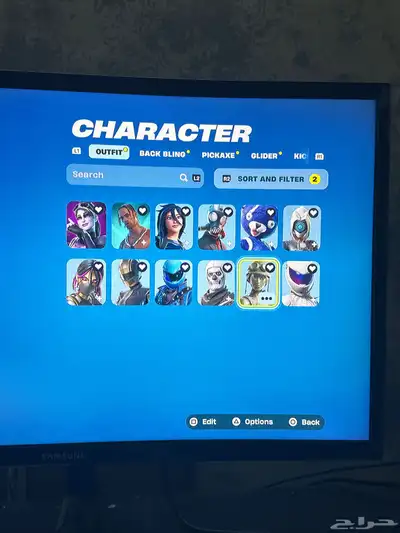 حساب فورت للبيع 0