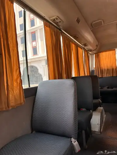 باص كوستر نيسان 30 راكب ديزل مخزن 25