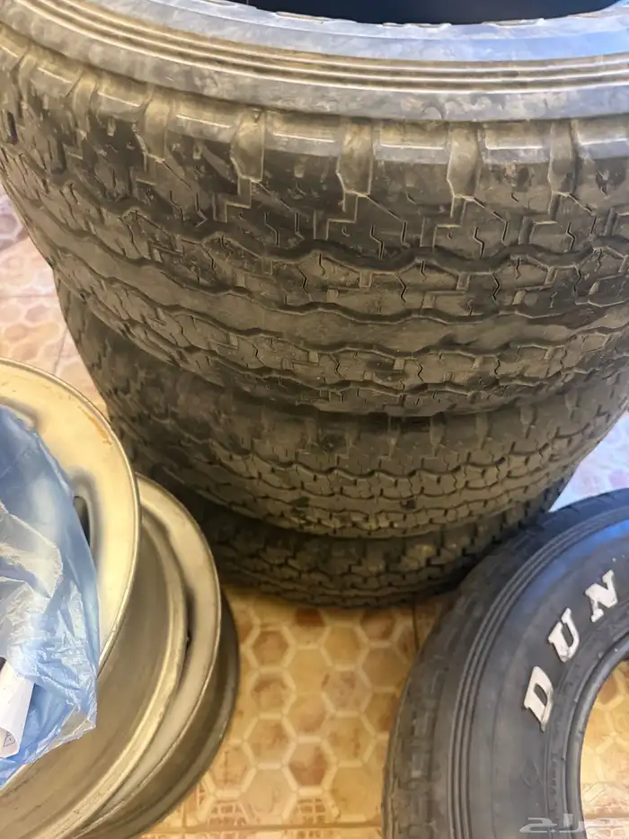 جنوط فتك و كفرات دنلوب للبيع سمح 1