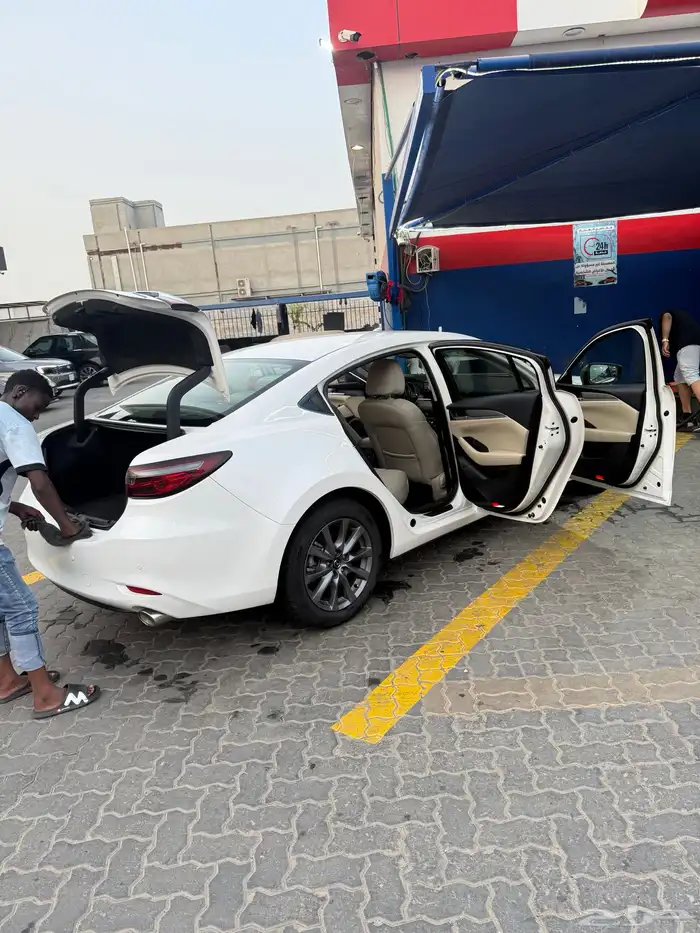 مازدا 6 موديل 2021 نصف فل العداد 95 الف نظيفه جدا 9