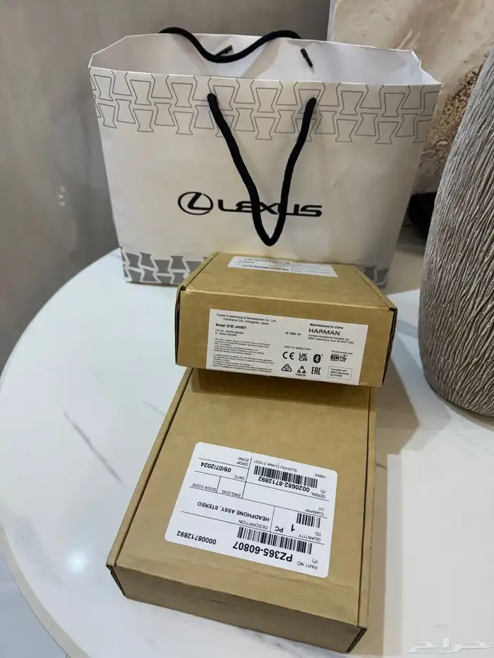 سماعات راس لكزس lx 600 24 وكاله لم تستخدم 2