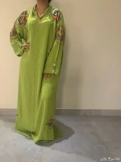 قفطان مغربي لون مميز جدا 1