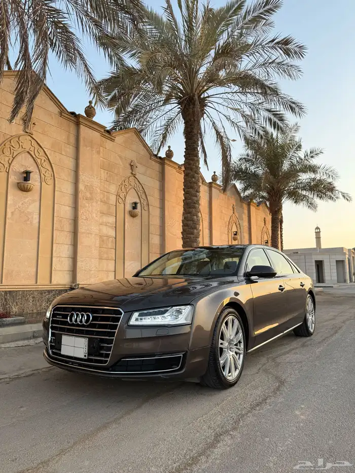 اودي A8L فل كامل سعودي ساماكو مالك اول 2015 ( تم البيع ) 1