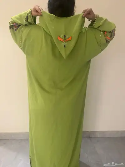 قفطان مغربي لون مميز جدا 3