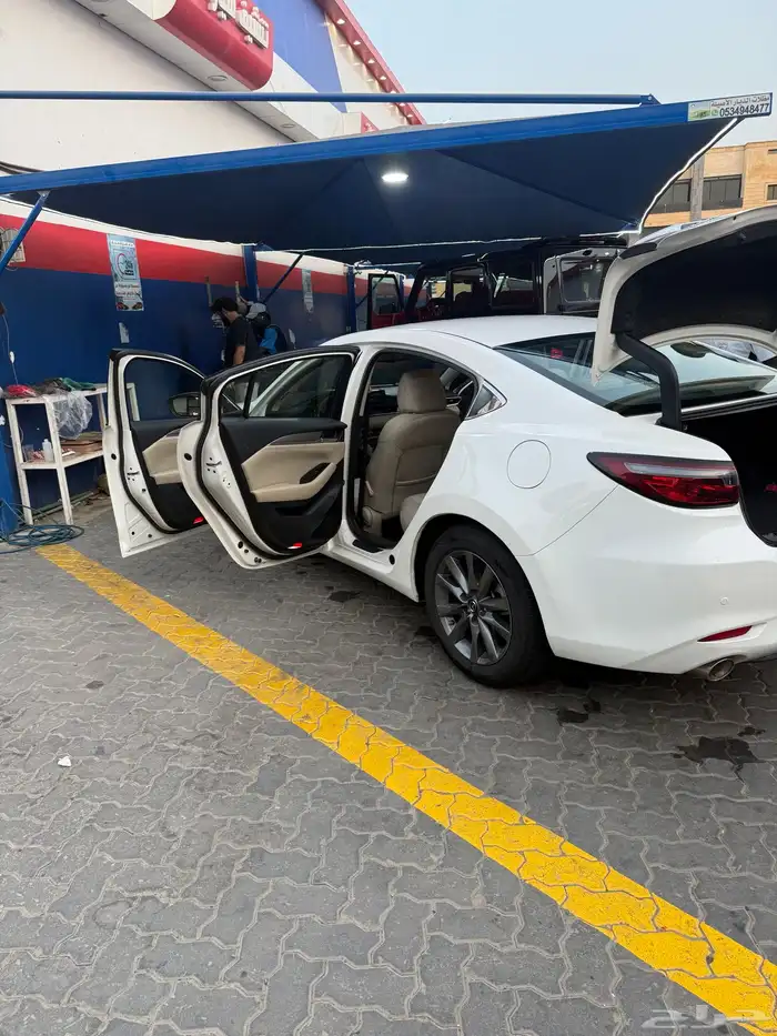 مازدا 6 موديل 2021 نصف فل العداد 95 الف نظيفه جدا 8