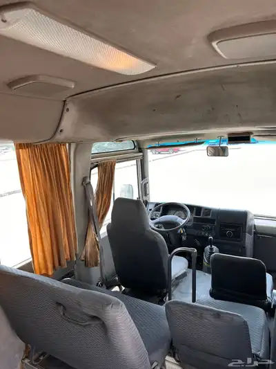 باص كوستر نيسان 30 راكب ديزل مخزن 34