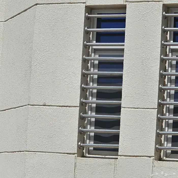 باب ليزر شباك المنيوم دربزين استيل 15