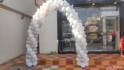 قوس بلونات راقص بلون قوس ورد اناره بيع و ايجار 6