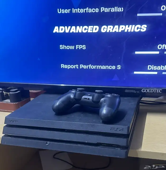 بلايستيشن 4 برو نظيف 1000 قيقا 0
