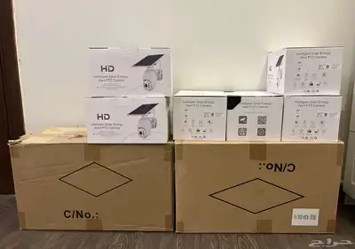 كاميرا مراقبه بالطاقة الشمسيه وشريحة 4g 1