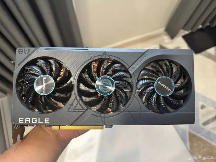 كرت شاشه Geforce RTX 4070 Ti suprer (مستخدم وبدون كرتونه) 1