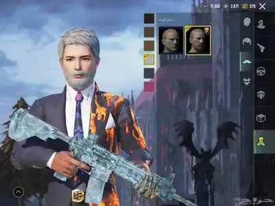 حساب ببجي 17
