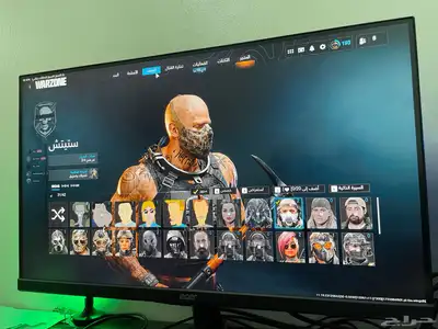 للبيع شاشة قيمنق 165 هرتز acer 1