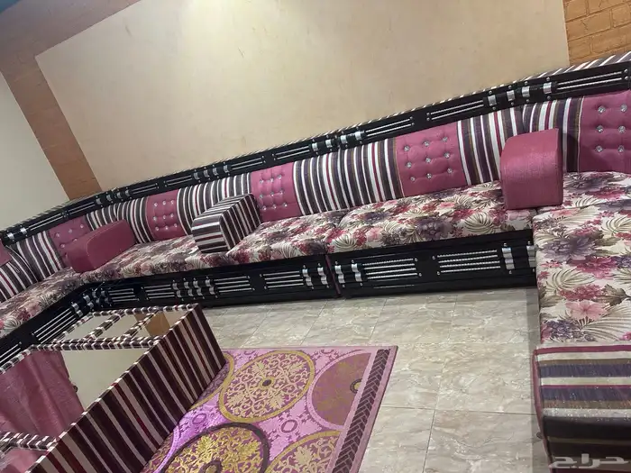 كنب متصل 4 5 نظيف 1