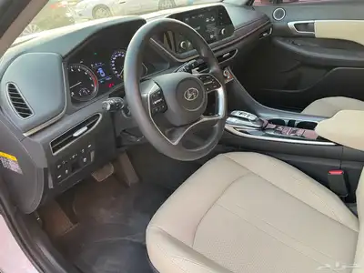 هونداي سوناتا 2020قياده ذاتيه داخلي بيج (بنزين)2.0L 10