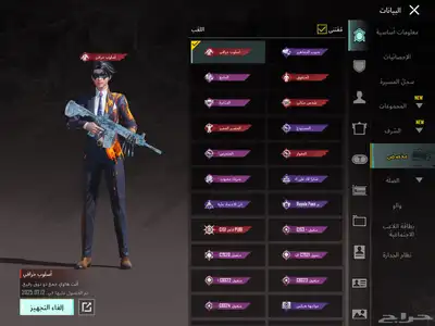 حساب ببجي 19