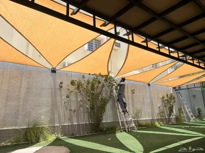 تركيب سواتر ومظلات برجولات 0