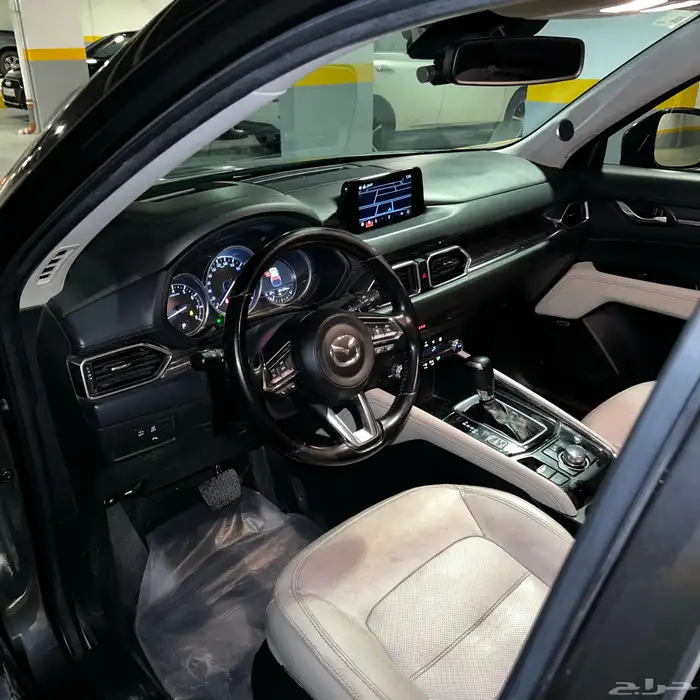 مازدا CX-5 فل كامل - دبل - رصاصي داخل اوف وايت 7