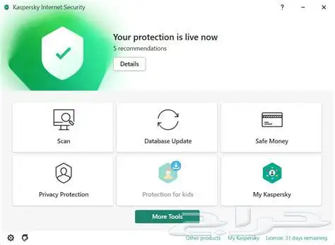 Kaspersky Internet Security 2023  1 device  2 years 2