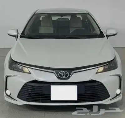 نبيع تويوتا كورولا 2022 سعودي بدي وكاله 1500cc ابيض لؤلؤي 0