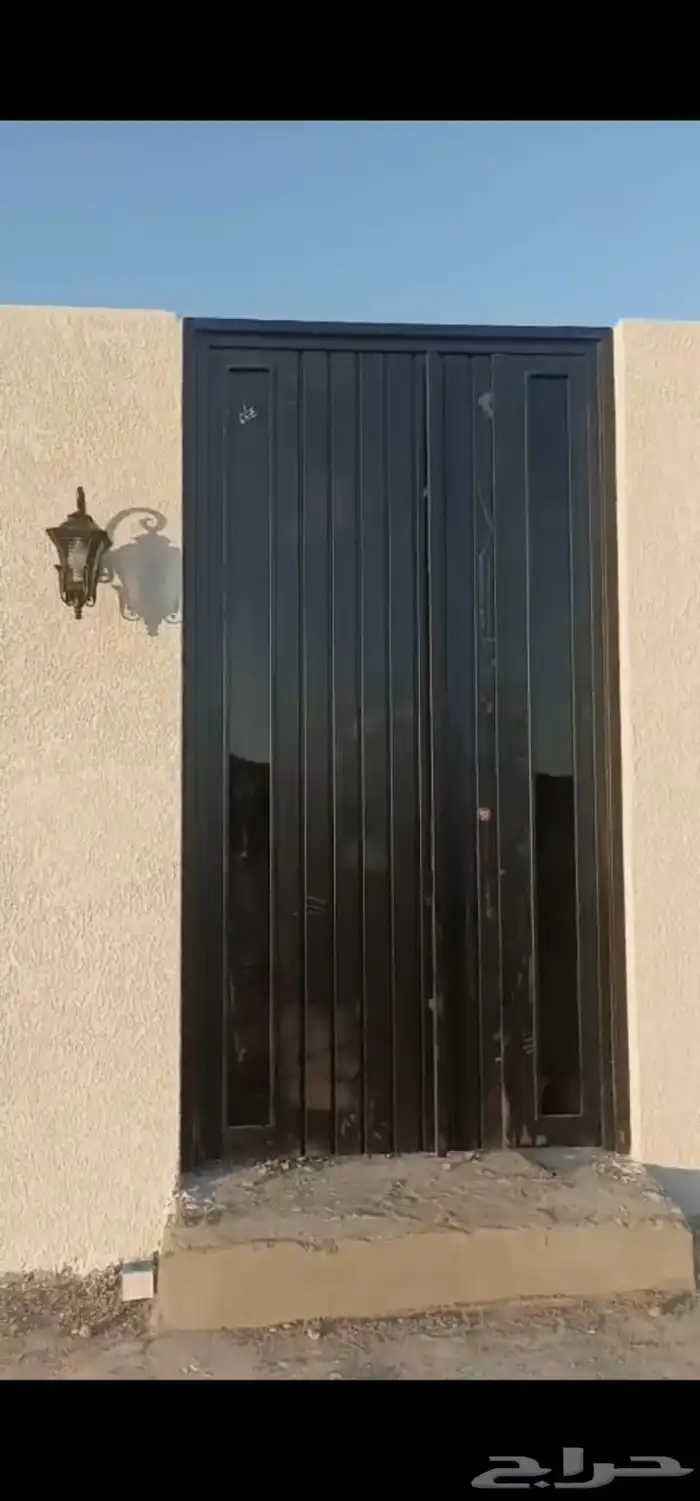 باب ليزر شباك المنيوم دربزين استيل 2