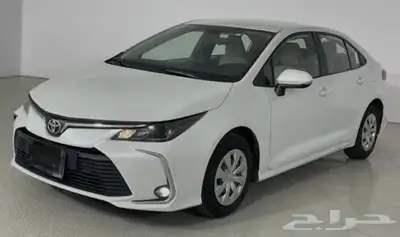نبيع تويوتا كورولا 2022 سعودي بدي وكاله 1500cc ابيض لؤلؤي 12