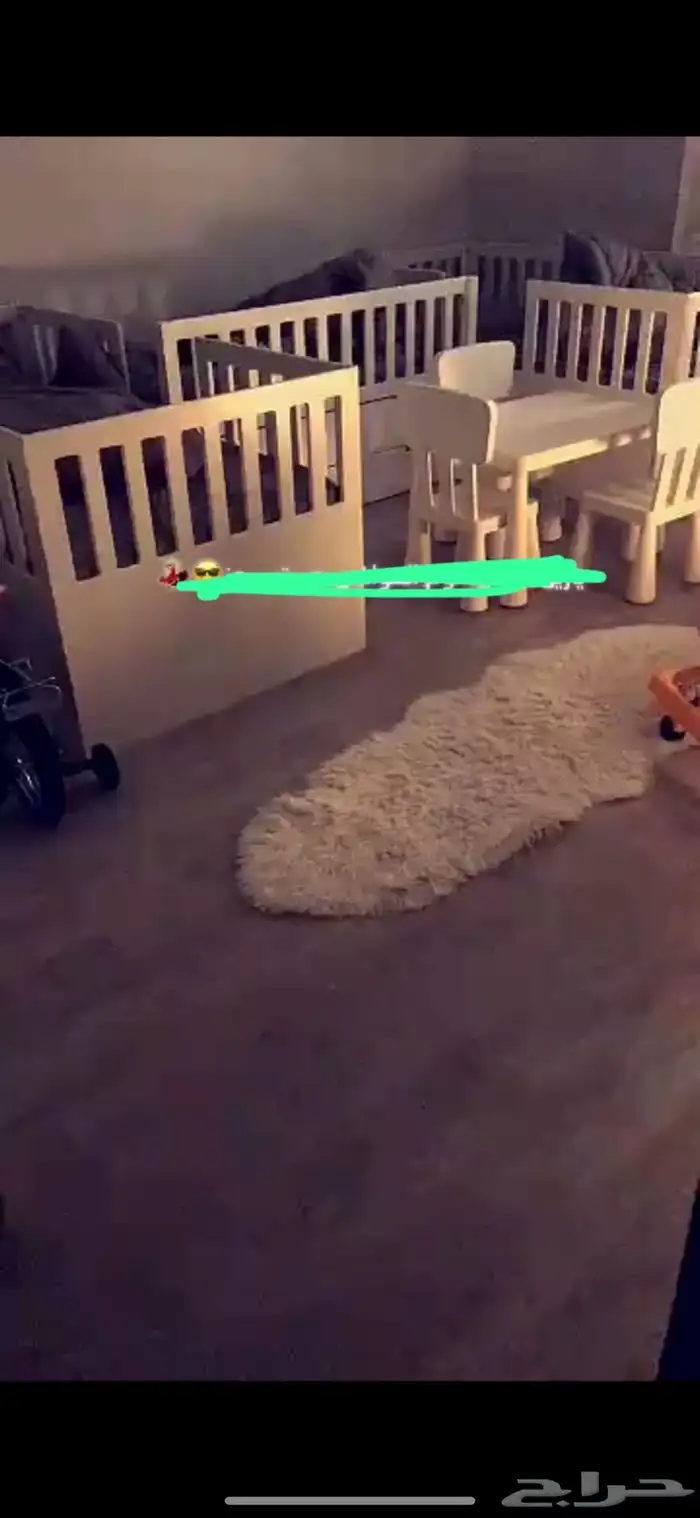للبيع نظيف غرفه نوم ودولاب 3