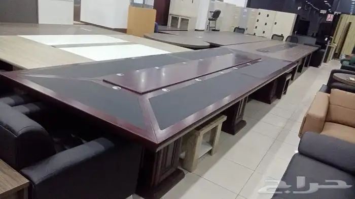 طاولات اجتماعات ملامين فخم مودرن كبيرة طويل صغيرة جميع 24