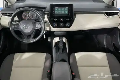 نبيع تويوتا كورولا 2022 سعودي بدي وكاله 1500cc ابيض لؤلؤي 6