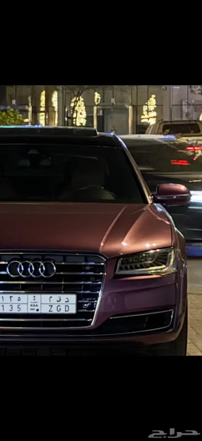 Audi A8 ( طلبية ) بحالة الوكالة 47