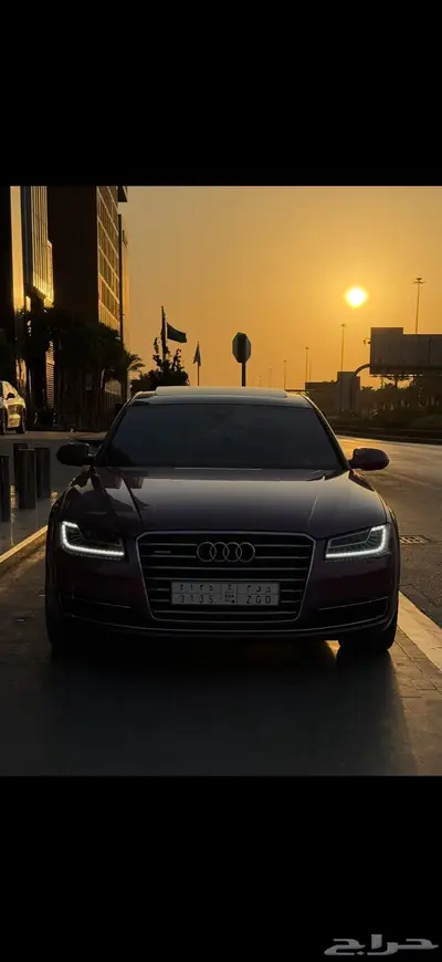 Audi A8 ( طلبية ) بحالة الوكالة 7