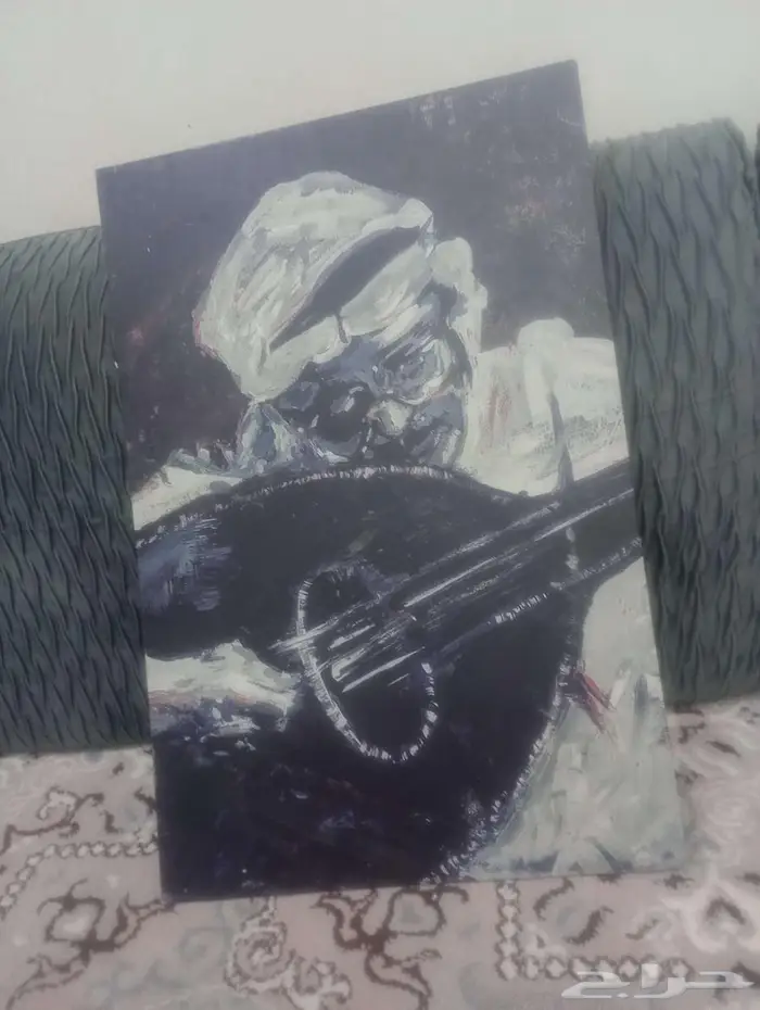 لوحه طلال بن مداح للبيع 3