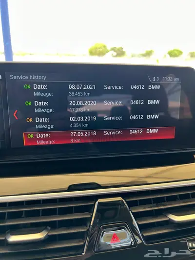 BMW الفئة الخامسة 520i م 2018 بحالة ممتازة جدا 10