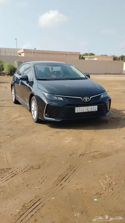 تايوتا كرولا 2023 نص فل اللون اسود 3