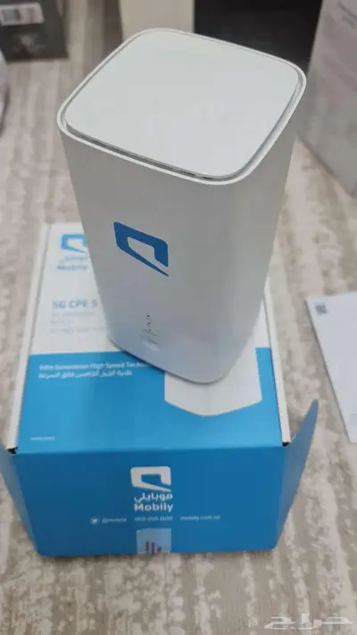 Mobily مودم 5G مع واي فاي 6 مع الضمان 3