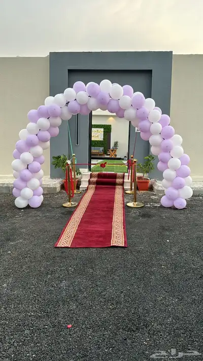 قوس بلونات راقص بلون قوس ورد اناره بيع و ايجار 5