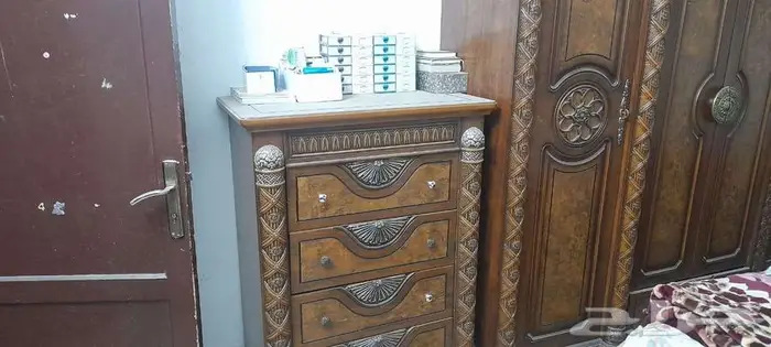 مجلس ارضي رمادي غرفة نوم 3