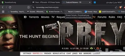 دعوات لمواقع torrentday و iptorrents و torrentleech 1