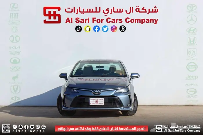تويوتا كورلا XLI طيس مكينة 2.0 2025 اقساط بنوك وشركات 0