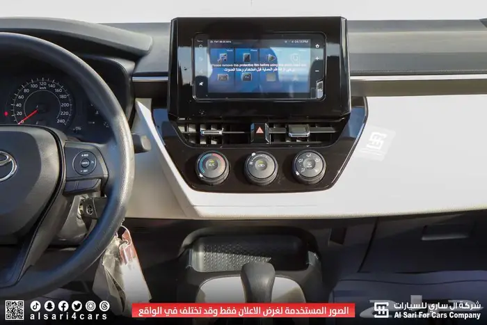 تويوتا كورلا XLI طيس مكينة 2.0 2025 اقساط بنوك وشركات 12