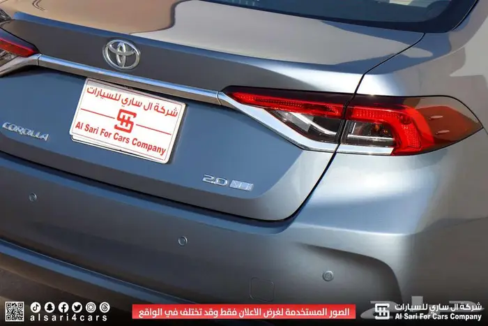 تويوتا كورلا XLI طيس مكينة 2.0 2025 اقساط بنوك وشركات 9