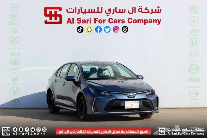 تويوتا كورلا XLI طيس مكينة 2.0 2025 اقساط بنوك وشركات 4