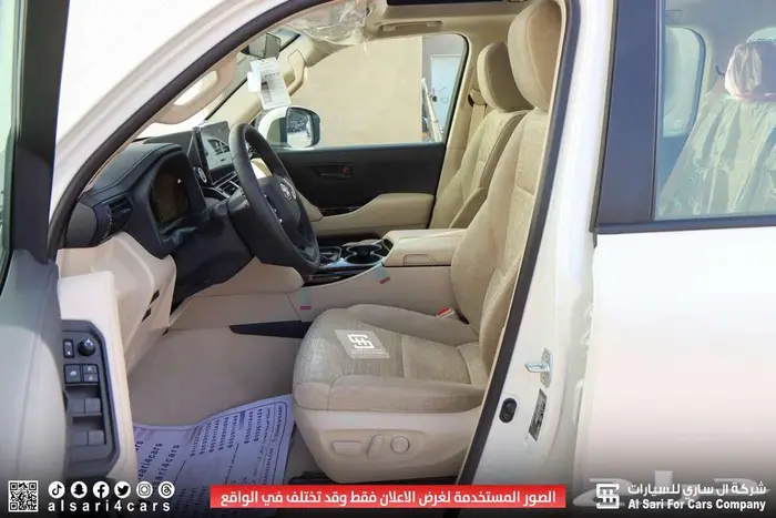 تويوتا لاند كروزر GXR L2 2025 اقساط بنوك وشركات 21